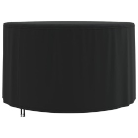 Runde Gartenmöbelabdeckung Oxford 420D schwarz Ø 128x71 cm von , Abdeckungen für Gartenmöbel - Ref: Foro24-359647, Preis: 28,...