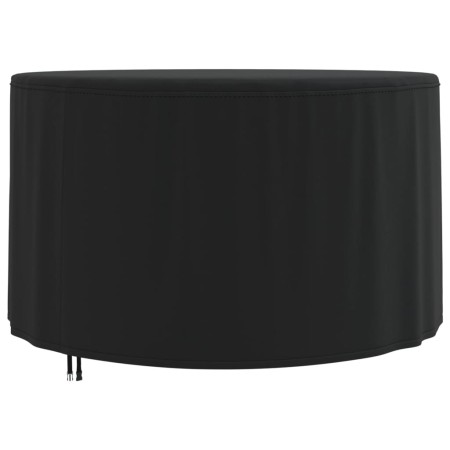 Runde Gartenmöbelabdeckung Oxford 420D schwarz Ø 128x71 cm von , Abdeckungen für Gartenmöbel - Ref: Foro24-359647, Preis: 28,...