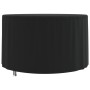 Round garden furniture cover Oxford 420D black Ø 128x71 cm by , Garden furniture covers - Ref: Foro24-359647, Price: 28,92 €,...