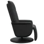 Relaxsessel mit Fußstütze aus schwarzem Kunstleder von , Sessel - Ref: Foro24-356509, Preis: 210,58 €, Rabatt: %