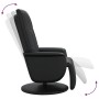 Recliner chair with footrest in black synthetic leather by , Armchairs - Ref: Foro24-356509, Price: 230,83 €, Discount: %