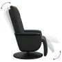 Recliner chair with footrest in black synthetic leather by , Armchairs - Ref: Foro24-356509, Price: 210,58 €, Discount: %