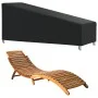 Oxford 420D Sonnenliegenbezug schwarz 195x76x40/80 cm von , Abdeckungen für Gartenmöbel - Ref: Foro24-359670, Preis: 29,38 €,...
