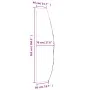 Garden umbrella cover Oxford 420D black 265x50/70/40cm by , Garden furniture covers - Ref: Foro24-359687, Price: 25,47 €, Dis...