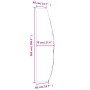 Gartenschirmhülle Oxford 420D schwarz 265x50/70/40cm von , Abdeckungen für Gartenmöbel - Ref: Foro24-359687, Preis: 26,04 €, ...