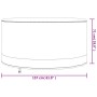 Round garden furniture cover Oxford 600D beige Ø 157x71 cm by , Garden furniture covers - Ref: Foro24-359651, Price: 39,31 €,...