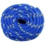 Blue polypropylene boat rope 20 mm 100 m by , Ropes and metal cords - Ref: Foro24-152475, Price: 115,24 €, Discount: %