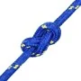 Blue polypropylene boat rope 20 mm 100 m by , Ropes and metal cords - Ref: Foro24-152475, Price: 115,24 €, Discount: %