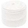 Intense white polypropylene boat rope 12 mm 25 m by , Ropes and metal cords - Ref: Foro24-152564, Price: 18,66 €, Discount: %