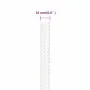Intense white polypropylene boat rope 16 mm 25 m by , Ropes and metal cords - Ref: Foro24-152572, Price: 27,68 €, Discount: %