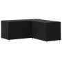 Cubierta de sofá en forma de L Oxford 420D negro 215x215x80 cm by , Garden furniture covers - Ref: Foro24-359656, Price: 42,7...