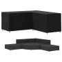 Cubierta de sofá en forma de L Oxford 420D negro 215x215x80 cm by , Garden furniture covers - Ref: Foro24-359656, Price: 41,0...