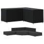 Cubierta de sofá en forma de L Oxford 420D negro 215x215x80 cm by , Garden furniture covers - Ref: Foro24-359656, Price: 42,7...
