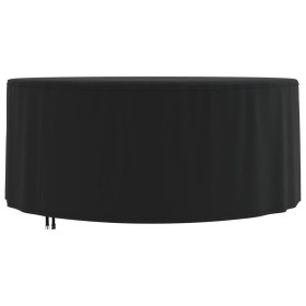Gartenmöbelabdeckung rund Oxford 420D schwarz Ø 182x71 cm von , Abdeckungen für Gartenmöbel - Ref: Foro24-359649, Preis: 33,2...