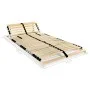 Somier de láminas con 28 listones 7 regiones 80x200 cm de vidaXL, Camas y somieres - Ref: Foro24-246450, Precio: 90,98 €, Des...