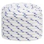 White polypropylene boat rope 20 mm 25 m by , Ropes and metal cords - Ref: Foro24-152314, Price: 40,96 €, Discount: %
