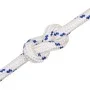 White polypropylene boat rope 20 mm 25 m by , Ropes and metal cords - Ref: Foro24-152314, Price: 40,96 €, Discount: %