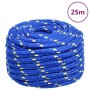 Blue polypropylene boat rope 20 mm 25 m by , Ropes and metal cords - Ref: Foro24-152473, Price: 36,95 €, Discount: %