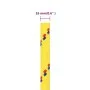Yellow polypropylene boat rope 16 mm 50 m by , Ropes and metal cords - Ref: Foro24-152626, Price: 47,46 €, Discount: %
