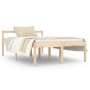 Bett für Senioren aus massivem Kiefernholz 120x190 cm von , Betten und Lattenroste - Ref: Foro24-810584, Preis: 105,45 €, Rab...
