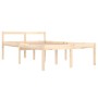 Bett für Senioren aus massivem Kiefernholz 120x190 cm von , Betten und Lattenroste - Ref: Foro24-810584, Preis: 105,45 €, Rab...