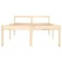 Cama para personas mayores madera maciza pino 120x190 cm de , Camas y somieres - Ref: Foro24-810584, Precio: 104,12 €, Descue...