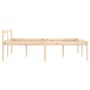 Bett für Senioren aus massivem Kiefernholz 120x190 cm von , Betten und Lattenroste - Ref: Foro24-810584, Preis: 105,45 €, Rab...