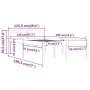 Bett für Senioren aus massivem Kiefernholz 120x190 cm von , Betten und Lattenroste - Ref: Foro24-810584, Preis: 105,45 €, Rab...