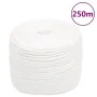 Cuerda de barco polipropileno blanco intenso 8 mm 250 m de , Sogas y cuerdas metálicas - Ref: Foro24-152557, Precio: 62,28 €,...