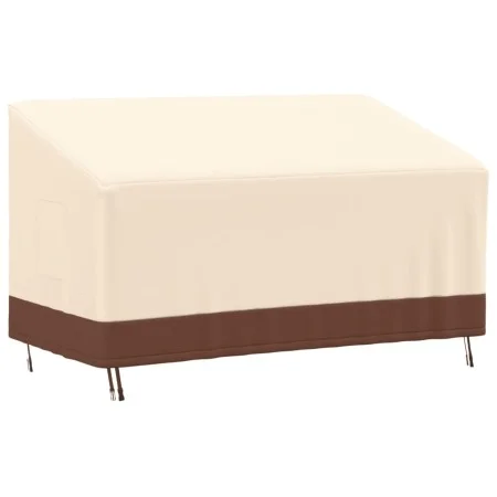 Oxford 600D beige 3-seater bench cover 159x84x56/81 cm by , Garden furniture covers - Ref: Foro24-359665, Price: 37,09 €, Dis...