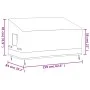 Oxford 600D beige 3-seater bench cover 159x84x56/81 cm by , Garden furniture covers - Ref: Foro24-359665, Price: 37,09 €, Dis...