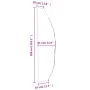 Garden umbrella cover Oxford 420D black 280x30/81/45cm by , Garden furniture covers - Ref: Foro24-359686, Price: 26,55 €, Dis...