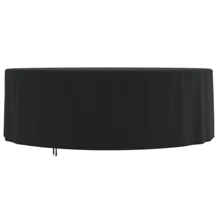 Round garden furniture cover Oxford 420D black Ø 244x71 cm by , Garden furniture covers - Ref: Foro24-359650, Price: 36,71 €,...