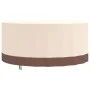 Round garden furniture cover Oxford 600D beige Ø 183x71 cm by , Garden furniture covers - Ref: Foro24-359652, Price: 45,77 €,...