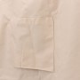Cubierta muebles jardín redonda Oxford 600D beige Ø 183x71 cm de , Fundas para muebles de jardín - Ref: Foro24-359652, Precio...