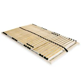 Slatted bed base with 28 slats 7 regions 140x200 cm by vidaXL, Beds and slatted bases - Ref: Foro24-246448, Price: 135,40 €, ...