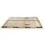 Slatted bed base with 28 slats 7 regions 140x200 cm by vidaXL, Beds and slatted bases - Ref: Foro24-246448, Price: 135,40 €, ...