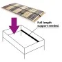 Slatted bed base with 42 slats 7 regions 120x200 cm by vidaXL, Beds and slatted bases - Ref: Foro24-246465, Price: 149,92 €, ...