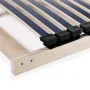 Slatted bed base with 42 slats 7 regions 120x200 cm by vidaXL, Beds and slatted bases - Ref: Foro24-246465, Price: 149,92 €, ...