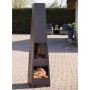 RedFire Chimenea Malmo acero 84017