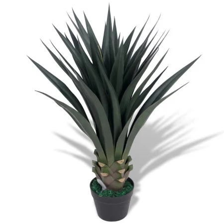 Artificial yucca plant with pot 85 cm green by vidaXL, artificial flora - Ref: Foro24-244429, Price: 72,65 €, Discount: %