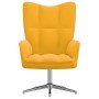 Mustard Yellow Velvet Relaxation Armchair by , Armchairs - Ref: Foro24-328124, Price: 142,08 €, Discount: %