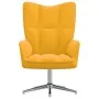 Senfgelber Samt-Entspannungssessel von , Sessel - Ref: Foro24-328124, Preis: 139,38 €, Rabatt: %