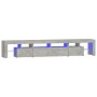 TV-Schrank mit LED-Leuchten betongrau 230x36,5x40 cm von , TV-Möbel - Ref: Foro24-3152789, Preis: 141,59 €, Rabatt: %