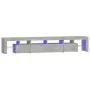 TV-Schrank mit LED-Leuchten betongrau 230x36,5x40 cm von , TV-Möbel - Ref: Foro24-3152789, Preis: 147,39 €, Rabatt: %