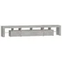 TV-Schrank mit LED-Leuchten betongrau 230x36,5x40 cm von , TV-Möbel - Ref: Foro24-3152789, Preis: 147,39 €, Rabatt: %