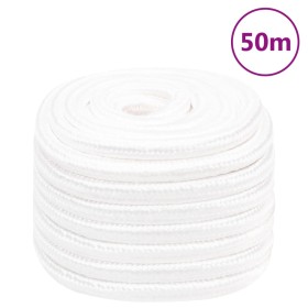 Cuerda de barco polipropileno blanco intenso 20 mm 50 m de , Sogas y cuerdas metálicas - Ref: Foro24-152580, Precio: 68,27 €,...