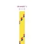 Yellow polypropylene boat rope 18 mm 100 m by , Ropes and metal cords - Ref: Foro24-152631, Price: 101,59 €, Discount: %