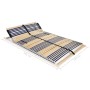 Slatted bed base with 42 slats 7 regions 120x200 cm by vidaXL, Beds and slatted bases - Ref: Foro24-246471, Price: 173,51 €, ...