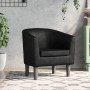 Schwarzer Kunstledersessel von , Sessel - Ref: Foro24-356485, Preis: 192,80 €, Rabatt: %